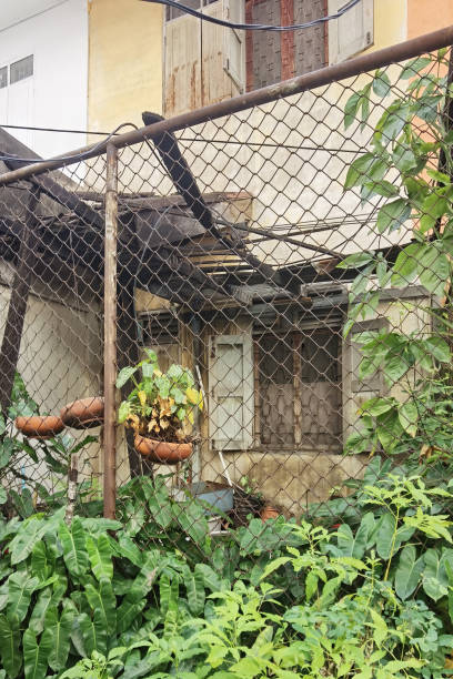 istock View of an ancient old house 1448957707