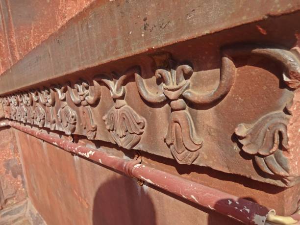 istock intricate work at jama masjid , delhi, india 1448960668
