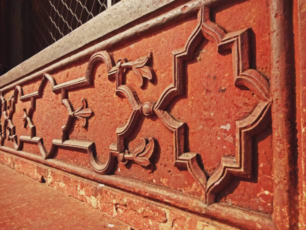 istock intricate work at jama masjid , delhi, india 1448960727
