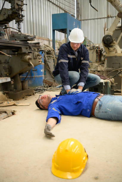 istock Working in a large industrial facility with heavy materials and machinery. Safety considerations are therefore of the utmost significance. 1448962342