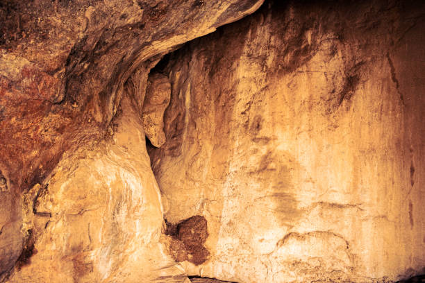 istock Sandstone rocky cave interior look at Badami,Karnataka. 1448965347