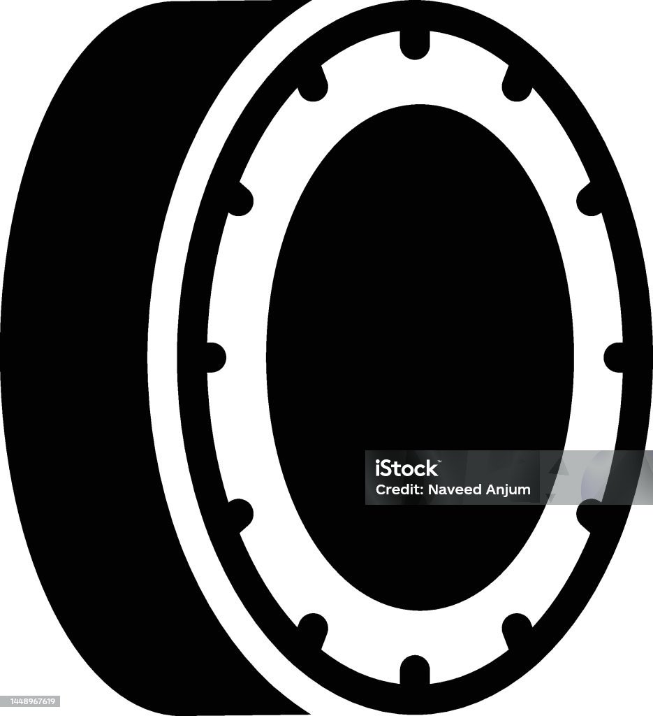Wheel Graphuc Wheel Stock Illustration - Download Image Now - At The Edge Of, Car ...