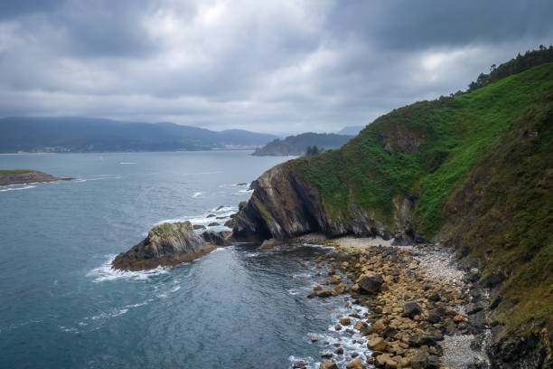 istock Punta socastro cliffs and Atlantic ocean, Galicia, Spain 1448975765