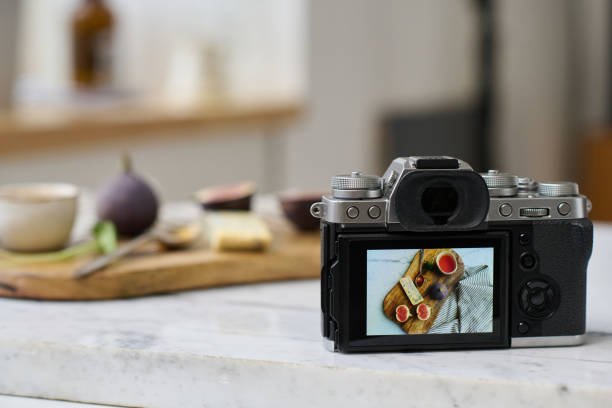 istock Professional photo camera to take picture 1448994290