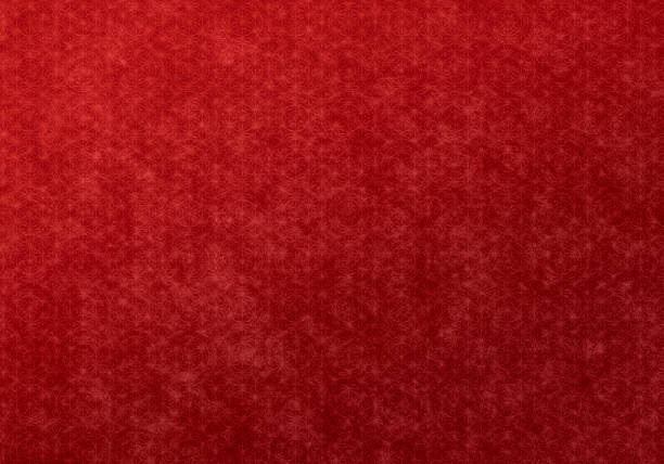 istock Red background of Japanese paper 1449001243