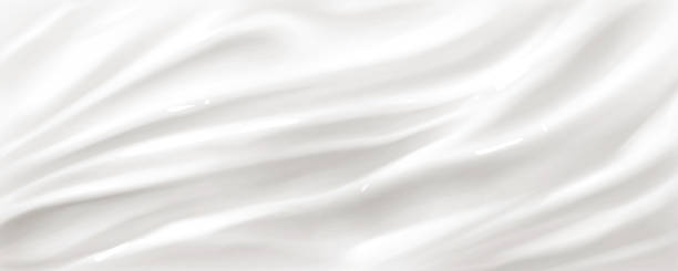 istock Background of white cream, milk or yogurt surface 1449010753