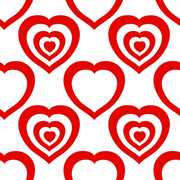 Heart Double Pattern Background 5,700+ Double Hearts Stock Illustrations, Royalty-Free Vector Graphics ...