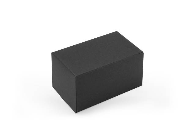 istock Craft unlabeled cardboard paper box presented on table. 1449014904