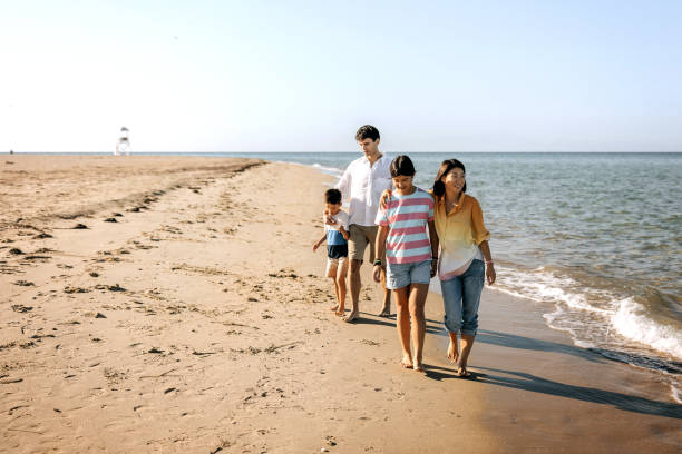 istock Young family on vacation 1449023729