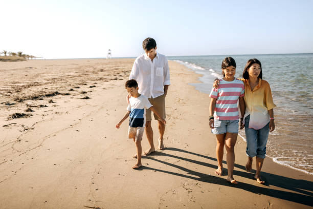 istock Young family on vacation 1449023730