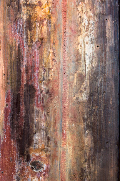 istock Colorful painted wooden texture background. 1449029766