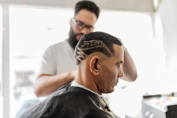 istock Hair tattooing hairstyle 1449031121