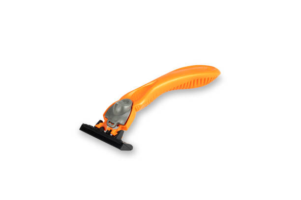 istock Disposable razor isolated on white background with clipping path. 1449031311