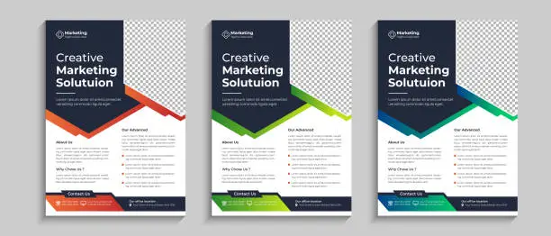 Vector illustration of Creative Corporate Business Flyer, pamphlet, brochure cover design, layout Template design. Annual Report, Magazine, Poster, Business Presentation, Portfolio, Banner vector template.