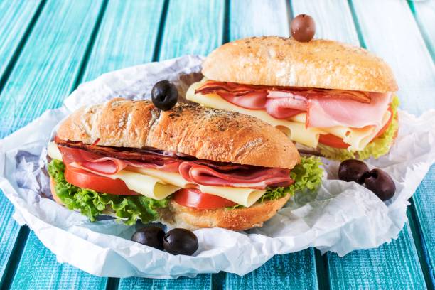 istock Tasty sandwiches 1449038097