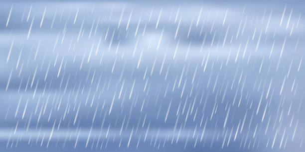 ilustrações, clipart, desenhos animados e ícones de ilustração vetorial da chuva - shower falling water water falling