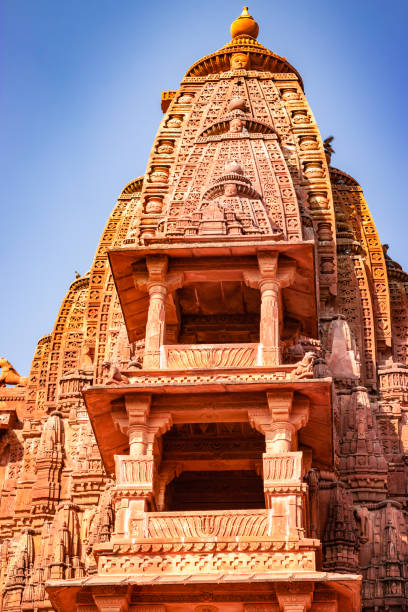 istock ancient hindu temple top architecture from different angle at day 1449056445