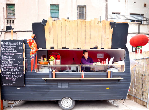 istock Chinese food truck 1449057696