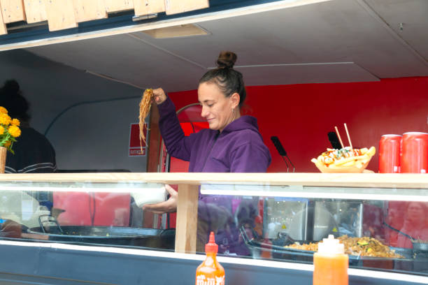 istock Chinese food truck 1449057716