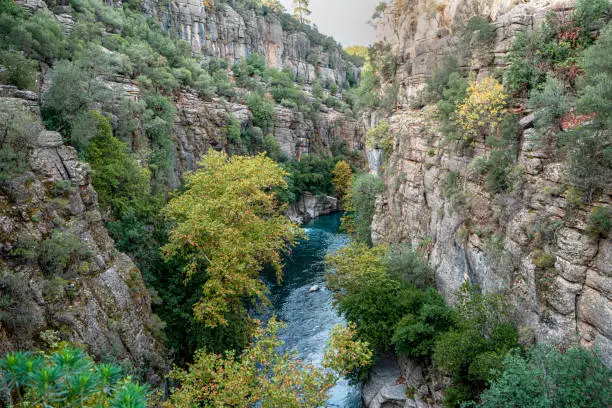 Köprülü Canyon National Park is Turkey’s most popular watersports area, the national park is perfect for hiking, explore the ancient ruins and rafting