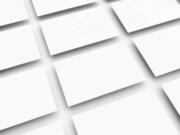 istock Blank Business card Template With White Background 1449062991