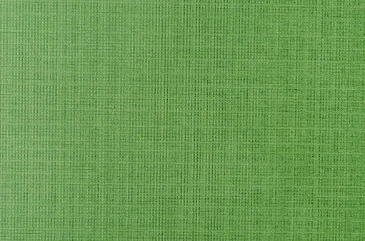 Green textured cardboard as background.