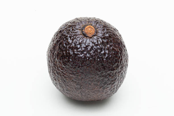 istock Ripe avocado isolated on white 1449078781