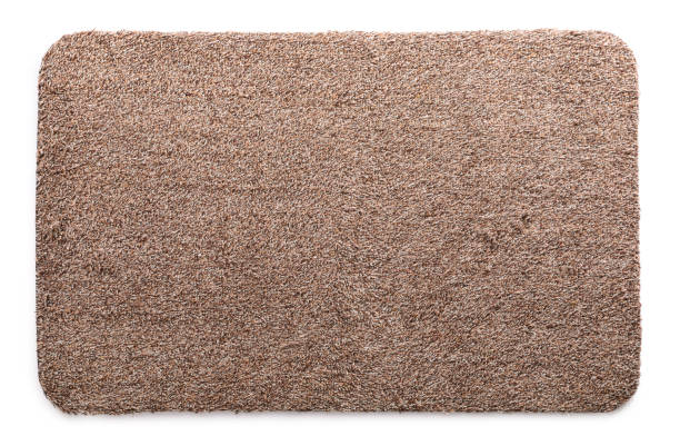 istock New clean door mat on white background, top view 1449082000