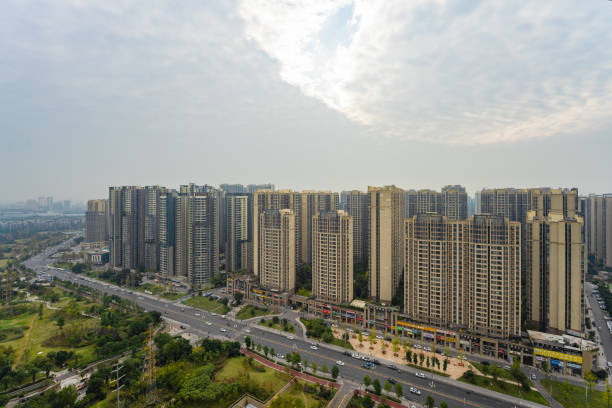 istock Chengdu Financial City on a sunny day 1449083502