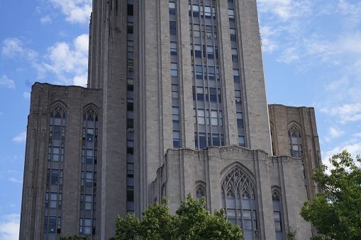 Cathedral of Learning in Pittsburg University