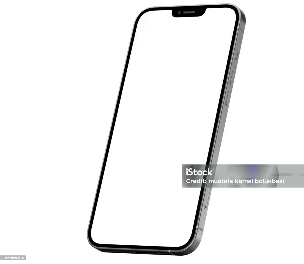 Mobile phones premium png digital devices for mockup Mobile Phone Stock Photo