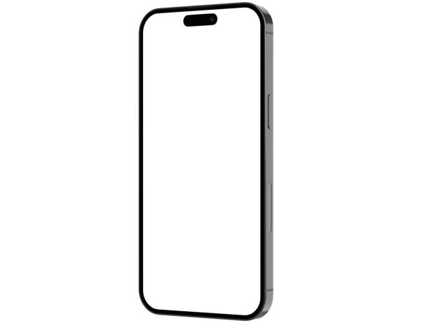 istock phone isolated on white screen for make mockup premium png with high resolution 1449090978