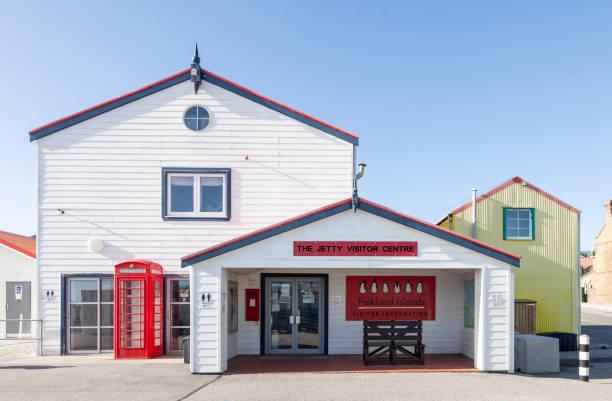 The Jetty Visitor Centre (Tourist Information) in Port Stanley, Falkland Islands.