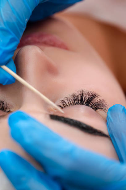 istock Tattoo Ideas. Beautician Tattooing Woman's Eyebrows Using Special Equipment During Process of Permanent Make-up. 1449091279