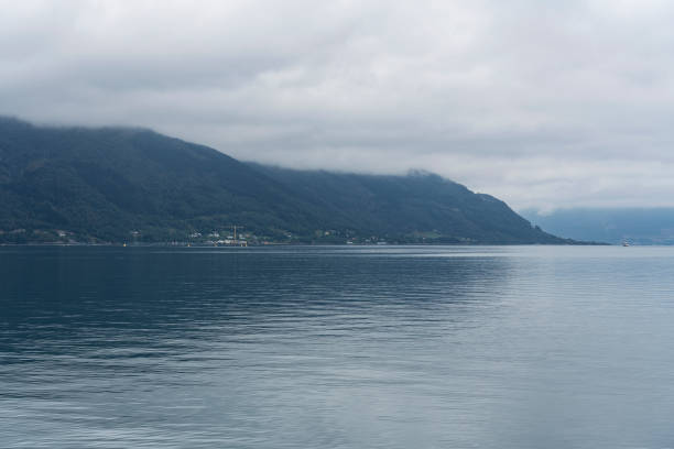 istock Norwegian fjord mountain landscape, Norway. 1449100088