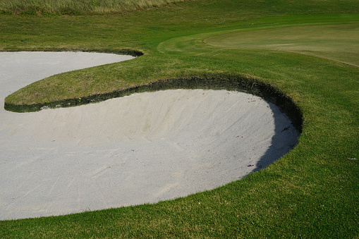 Sandpit bunker golf course backgrounds