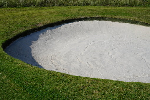 Sandpit bunker golf course backgrounds