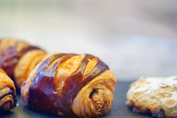istock Caramel  butter croissant 1449101983