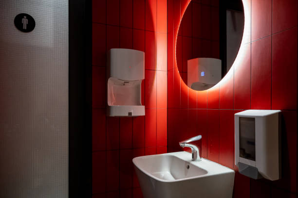 istock Wash basin in public washroom 1449102708