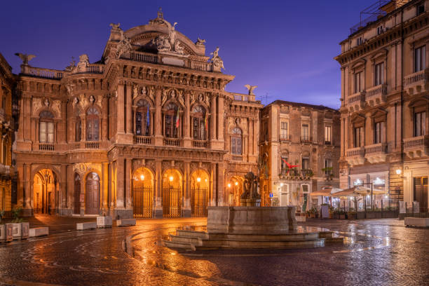 istock Piazza Bellini in Catania, Sicily 1449102852