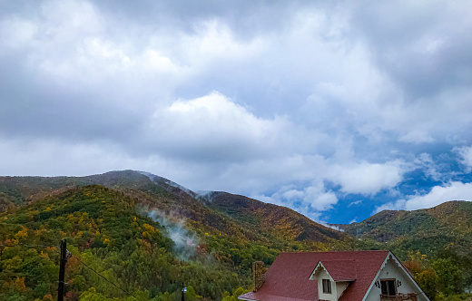 Fall Color Foliage Hits Blue Ridge/Smokey Mountains