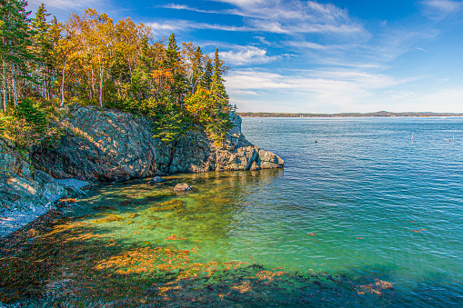 Lake Superior Shoreline - Stock Image - Lake Superior Provincial Park