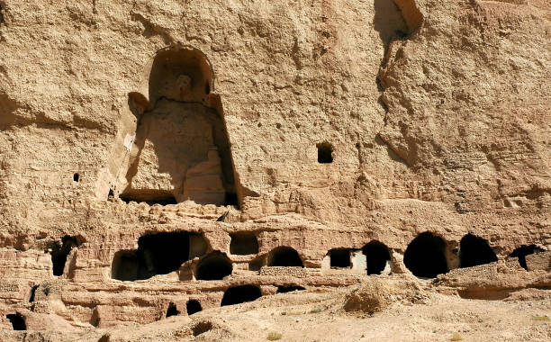 istock Caves in the cliffs near Bamyan (Bamiyan), Afghanistan 1449108088