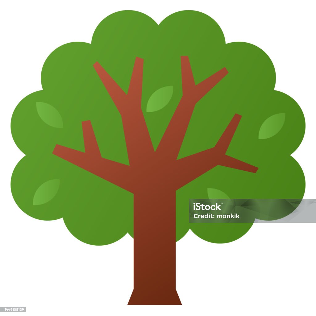 Tree Design Element Stock Illustration - Download Image Now - Design ...