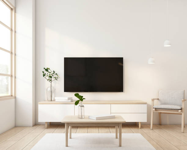 istock Japandi style living room 1449108725