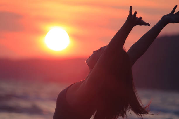 istock Smile Exercise with yoga -06 1449109123
