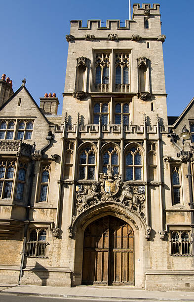 istock Medieval Gatehouse, Brasenose College, Oxford 144911201