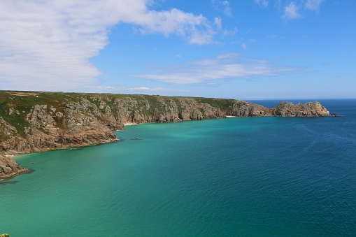 The north coast of Cornwall