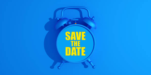 Save The Date stock photo