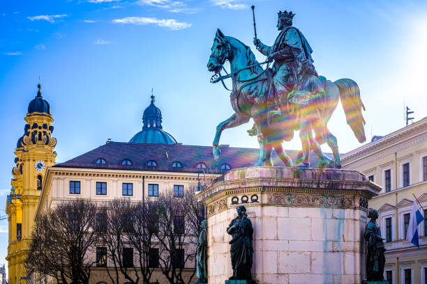 istock historic statue of Ludwig I. in munich 1449145643